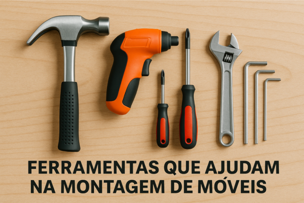 Ferramentas que ajudam na montagem de móveis com eficiência